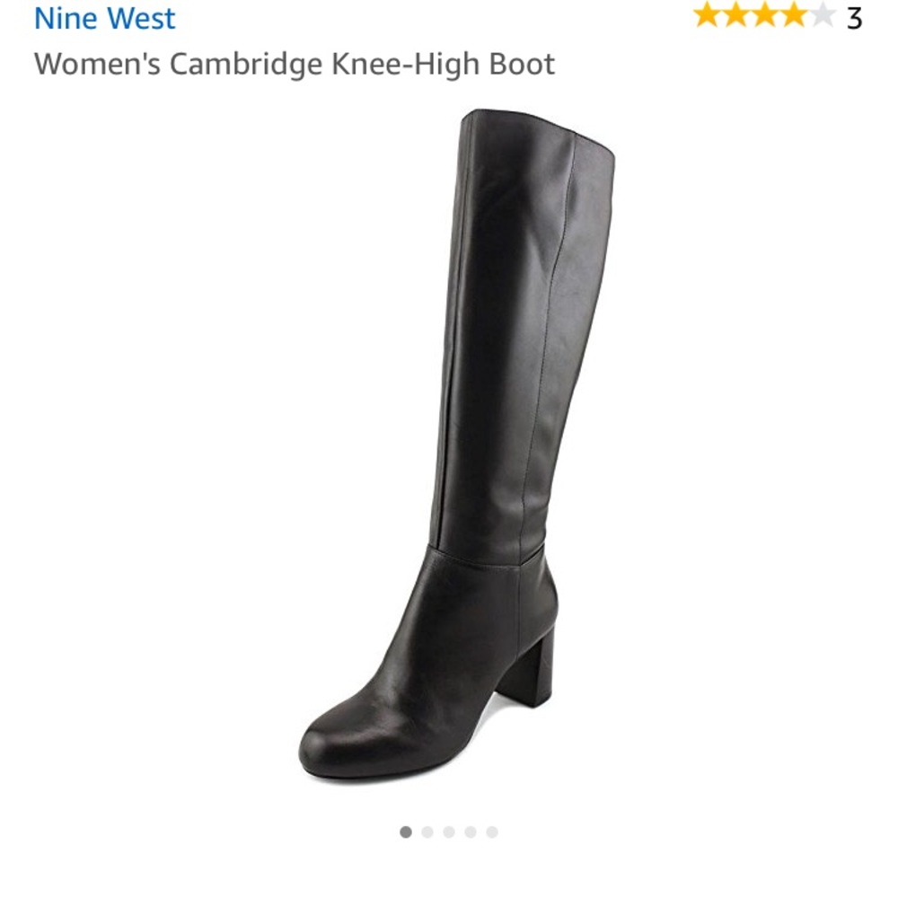 Nine West Tall Black Dress Boot