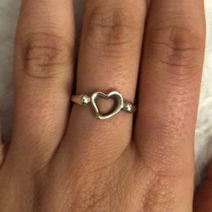 Tiffany Elsa Peretti Open Heart Ring