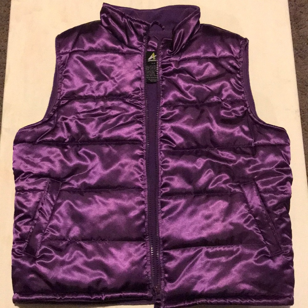 Purple Puffer vest