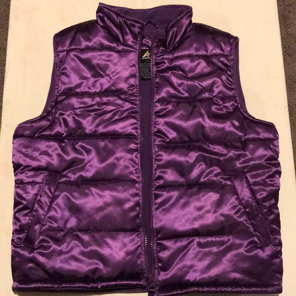 Purple Puffer vest - Picture 1 of 3