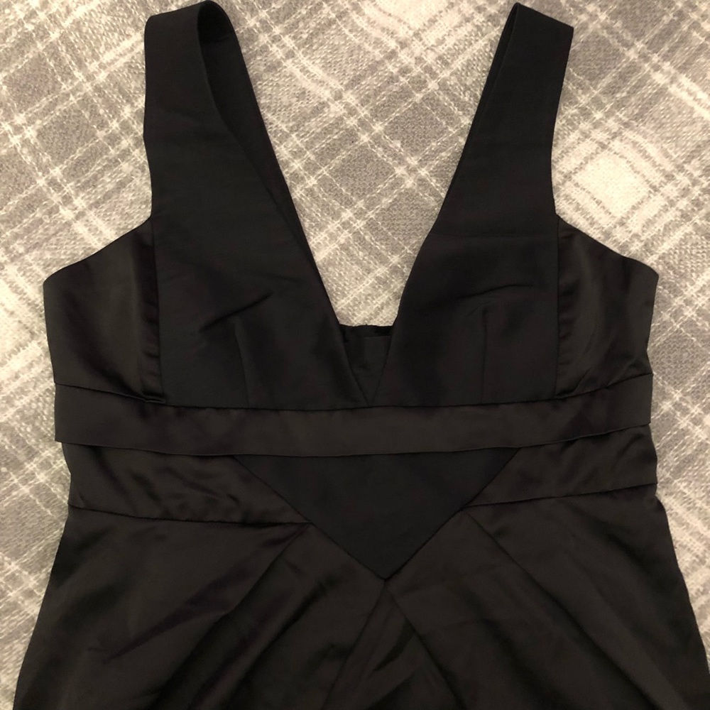 Silky Little Black Dress