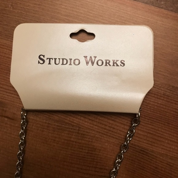 Studio works necklace- NWT- coral/orange - Picture 3 of 6