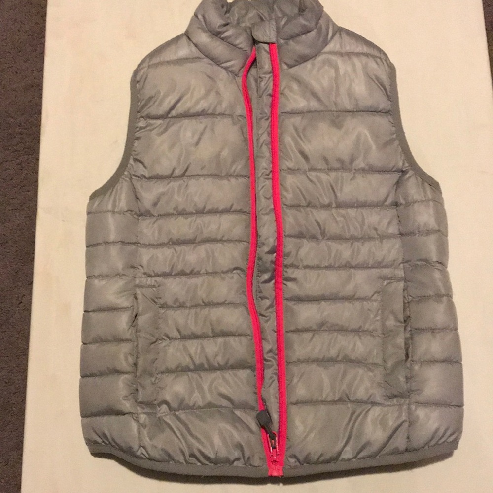 Gray Puffer Vest