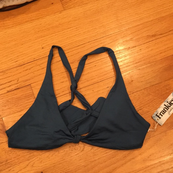 Frankie's Bikinis Malibu Too Deep Sea Blue