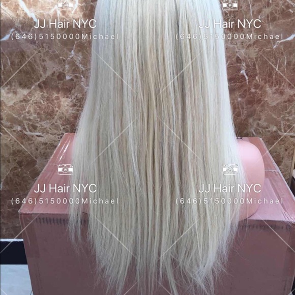 1b/613 ombré full lace wig main image 5