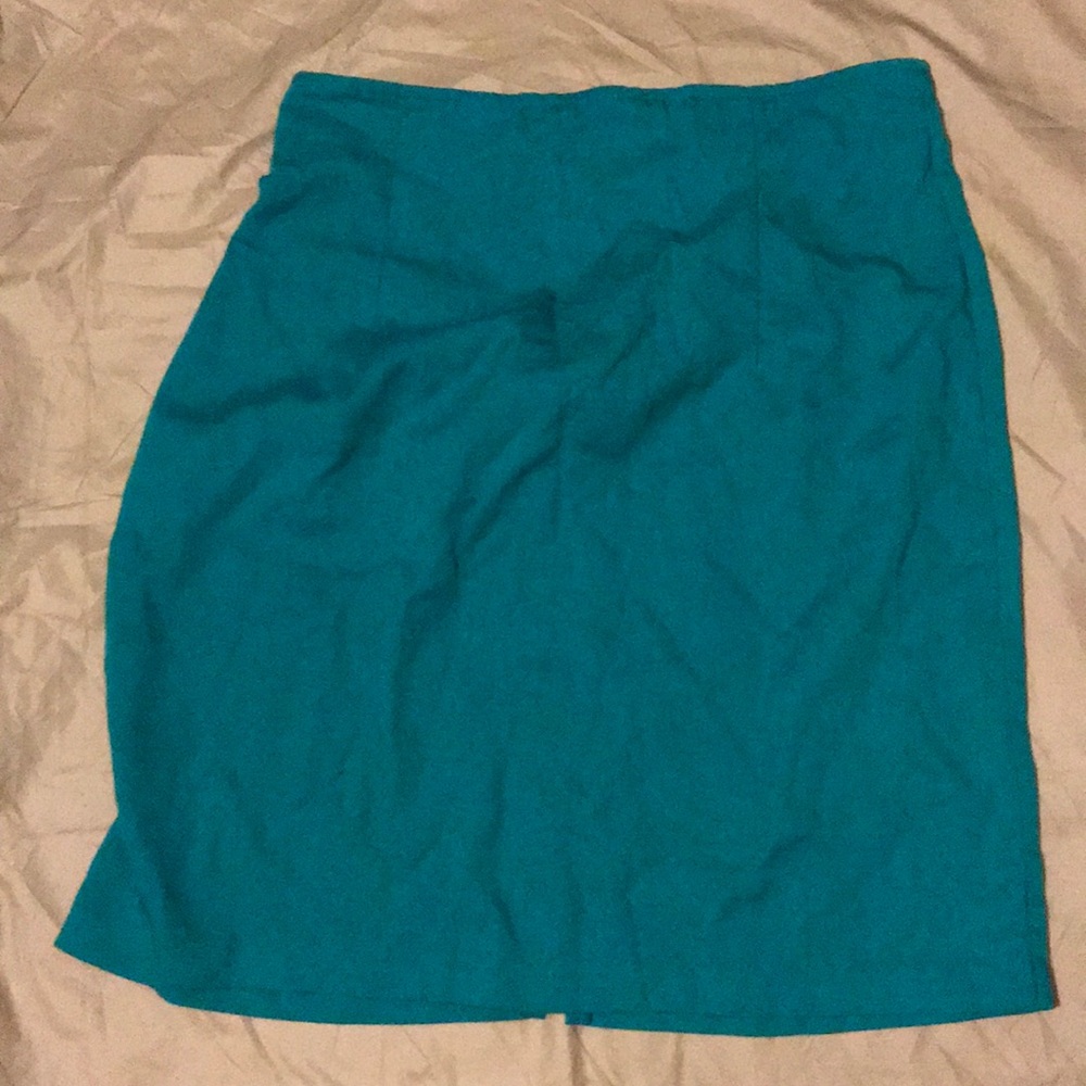 Teal Skirt