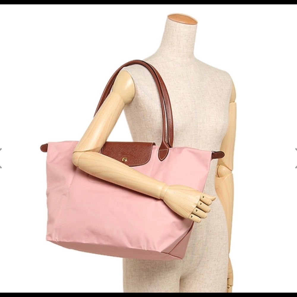 New Longchamp Le Pliage Large Tote Baby Pink - Picture 2 of 8