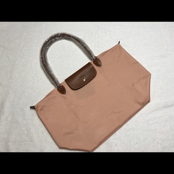 New Longchamp Le Pliage Large Tote Baby Pink - Picture 5 of 8