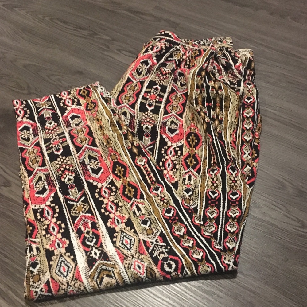 Fun patterned dress pants