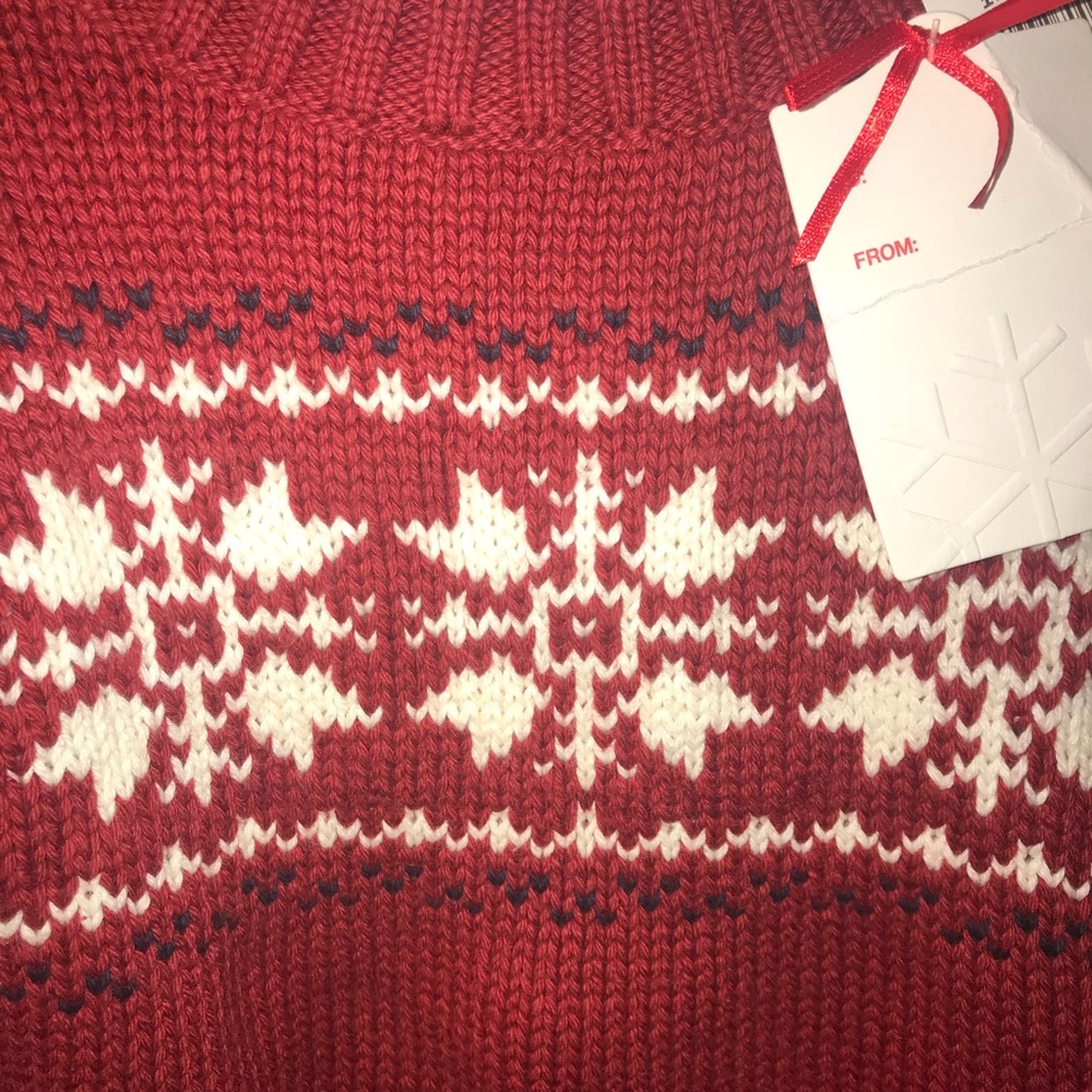 ⭐️NWT NEW Baby Gap 12-18 mo fair isle knit sweater - Picture 2 of 4