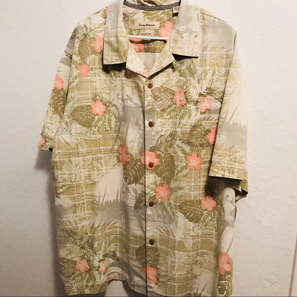 Tommy Bahama camp shirt xxl