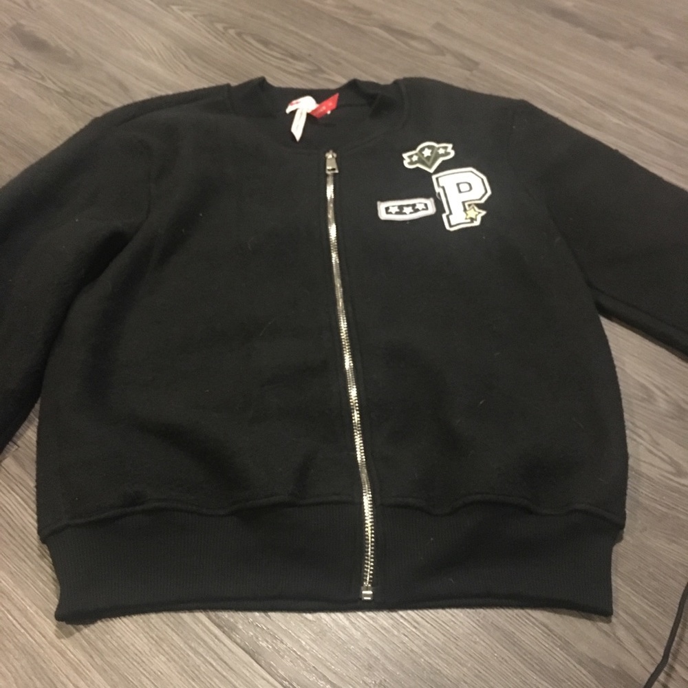 Soft varsity jacket