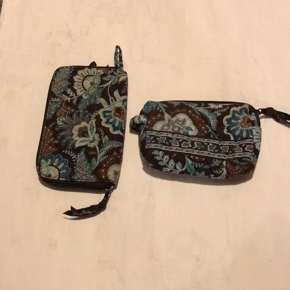 2 Vera Bradley Hand Wallets
