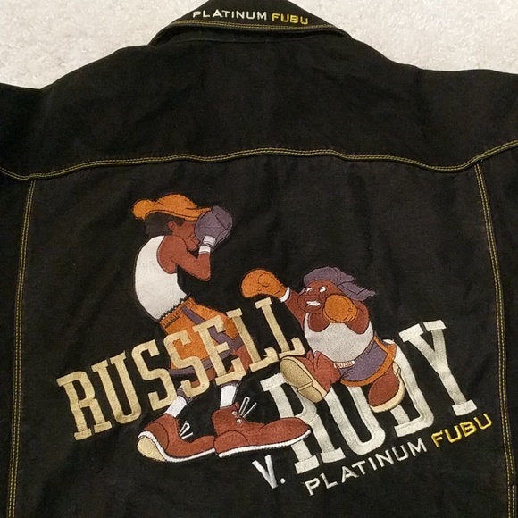platinum fubu fat albert jacket