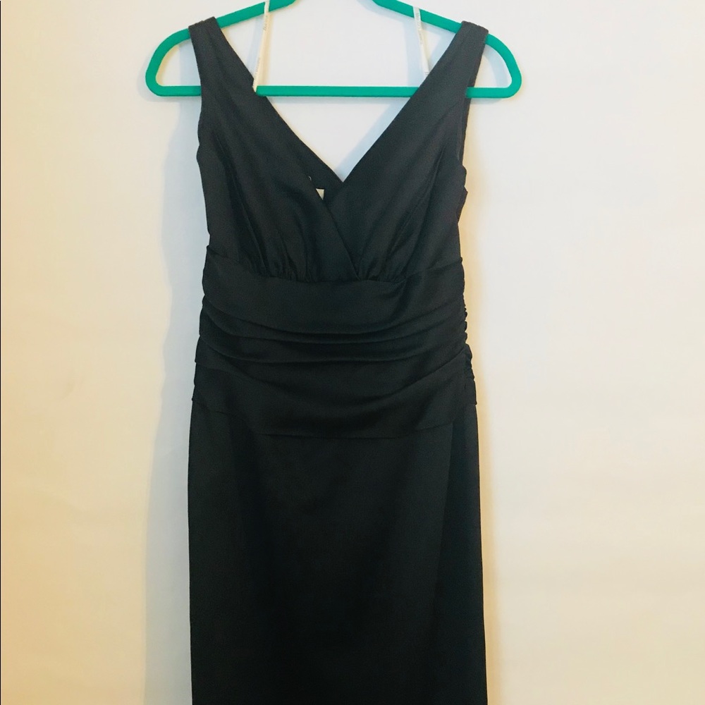 Full Length David’s Bridal Sheath Evening Dress