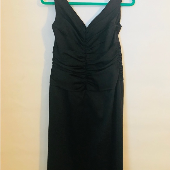 Full Length David’s Bridal Sheath Evening Dress - Picture 3 of 5