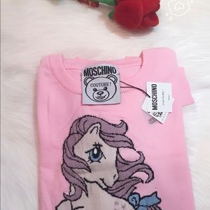 moschino unicorn sweater