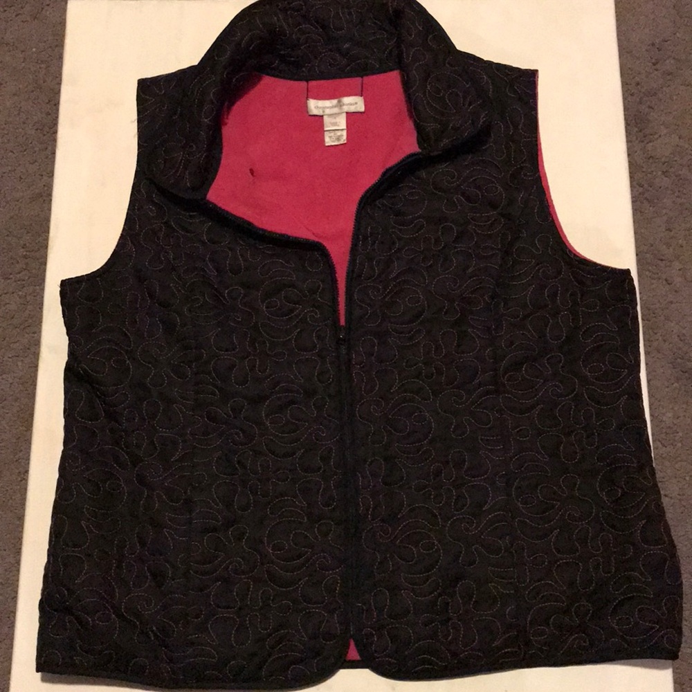 Large Christopher&Banks Puffer vest