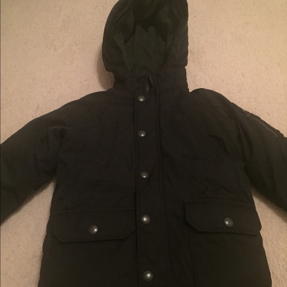 Gap warmest black jacket