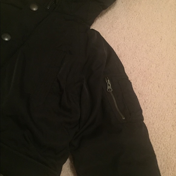Gap warmest black jacket - Picture 5 of 9
