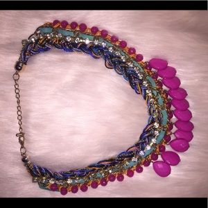 Colorful beaded necklace