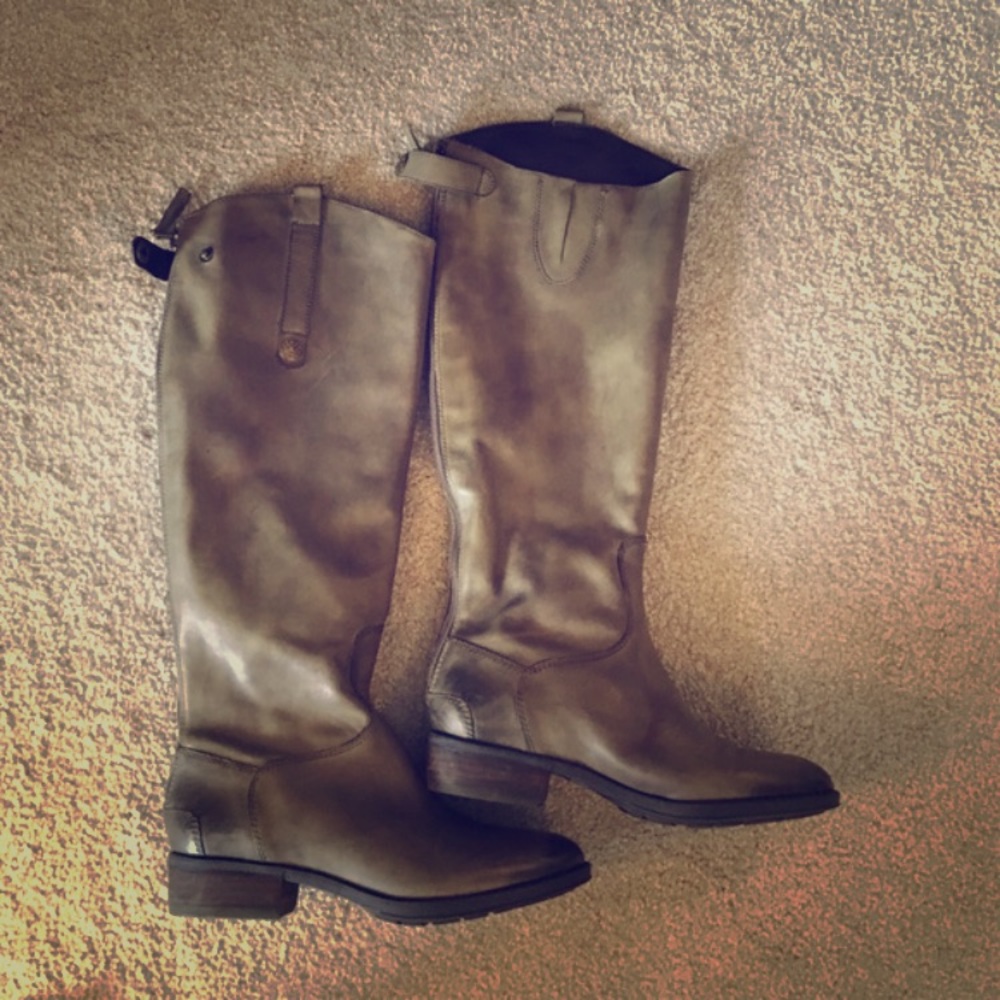 Sam Edelman Penny boots in olive