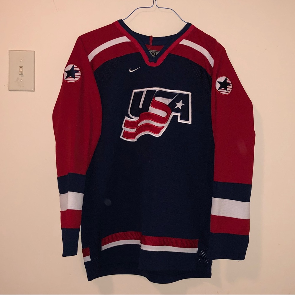 Authentic Nike Team USA Hockey Jersey