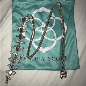 Super rare gray granite Samantha necklace