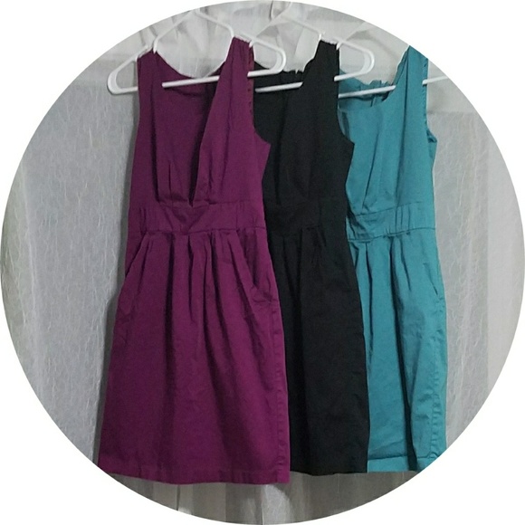 Mossimo Supply Co. Dresses & Skirts - Three Mossimo dresses in beautiful colors
