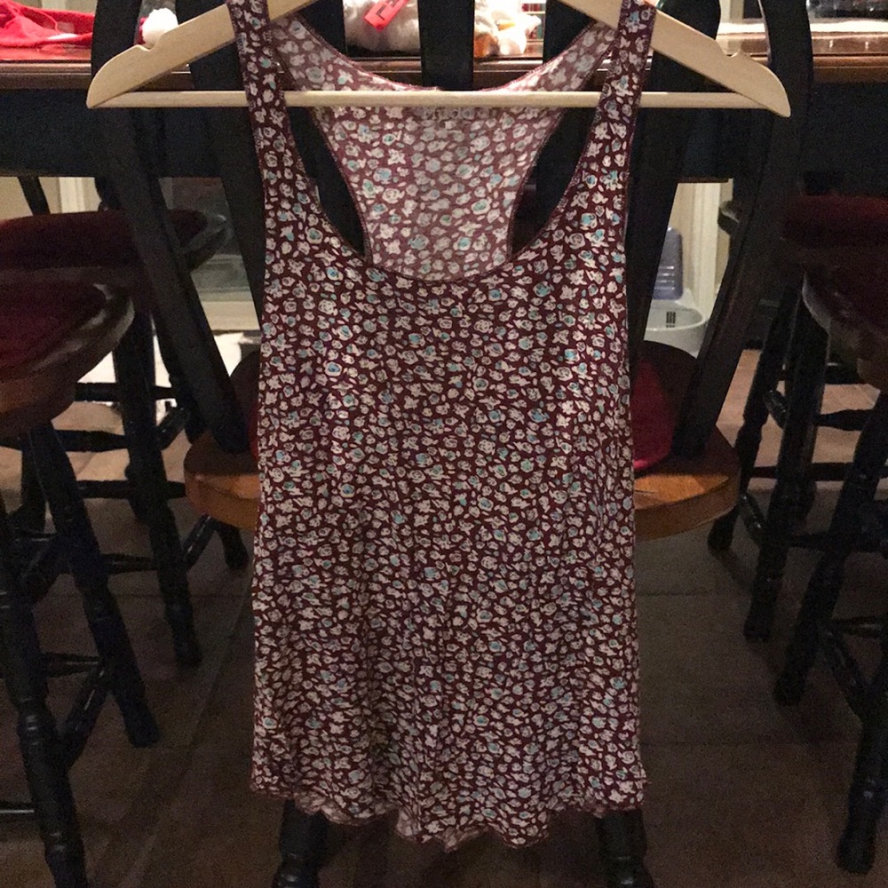 Floral tank top
