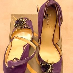 Enzo Angiolini 'Thaddea' Pump in Purple