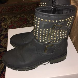 Steve Madden biker booties