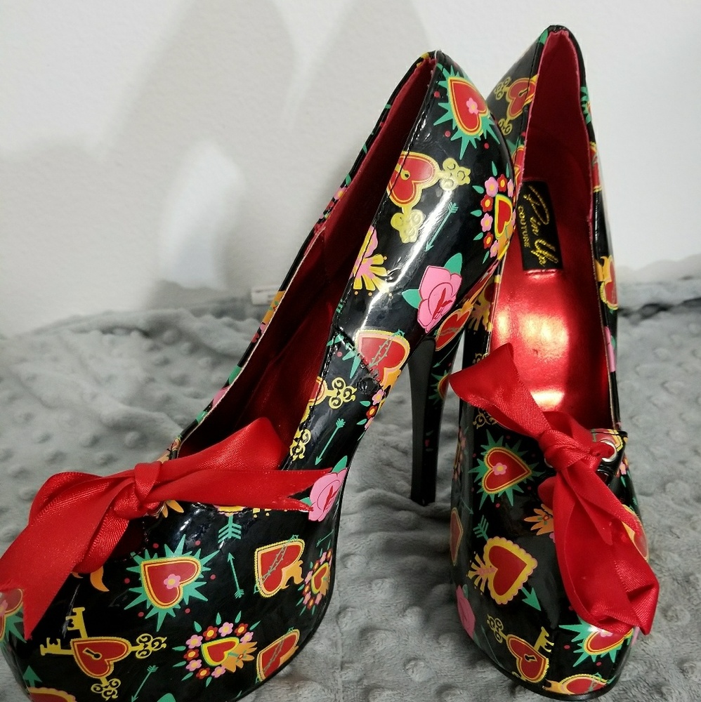 Pin Up Courture 5" Heel Size 8 - Picture 2 of 2