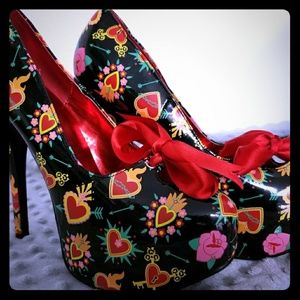Pin Up Courture 5" Heel Size 8