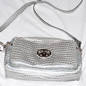 ❤️NEW ❤️Metallic Crocodile🐊 Cross-body Purse👛