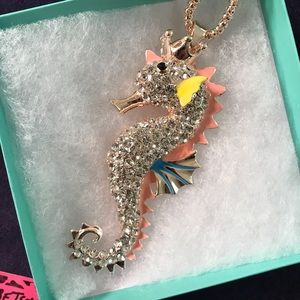 Betsey Johnson sweater necklace