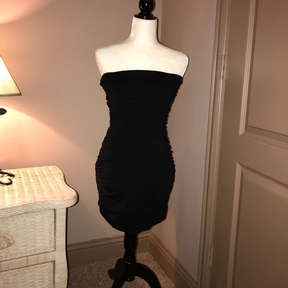 Express Strapless Dress