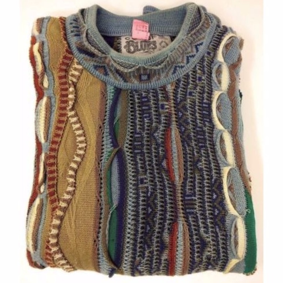 COOGI Other - Vintage COOGI BLUES L Multicolor Cotton Sweater