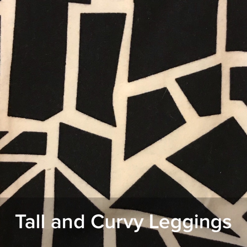 BNWT LuLaRoe TC RARE VINTAGE Black / White