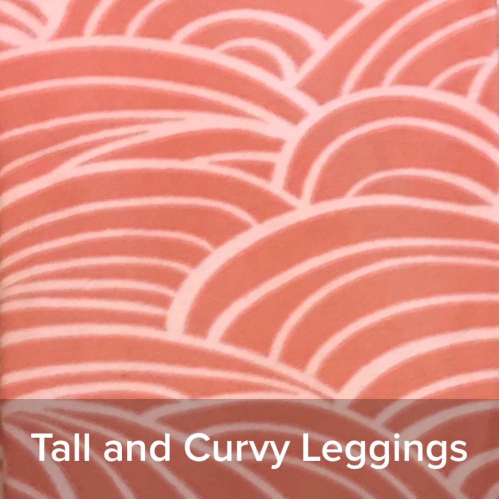 BNWT LuLaRoe TC RARE VINTAGE Pink Ripples