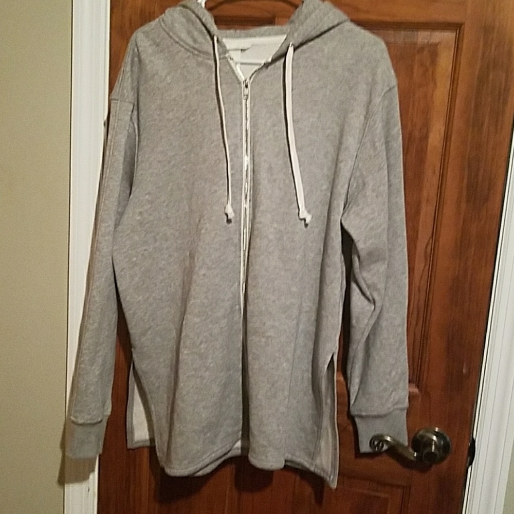 Gray Oversized Hoodie