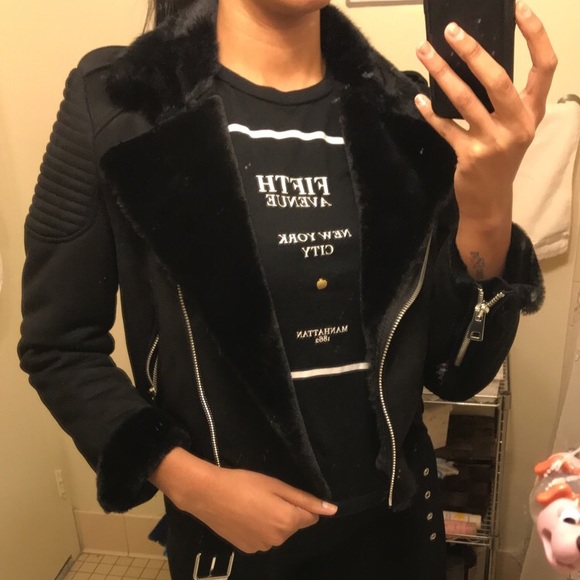 Zara Jackets & Blazers - Faux Suede Jacket - ZARA