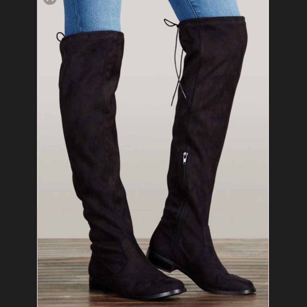 Over the knee high boots