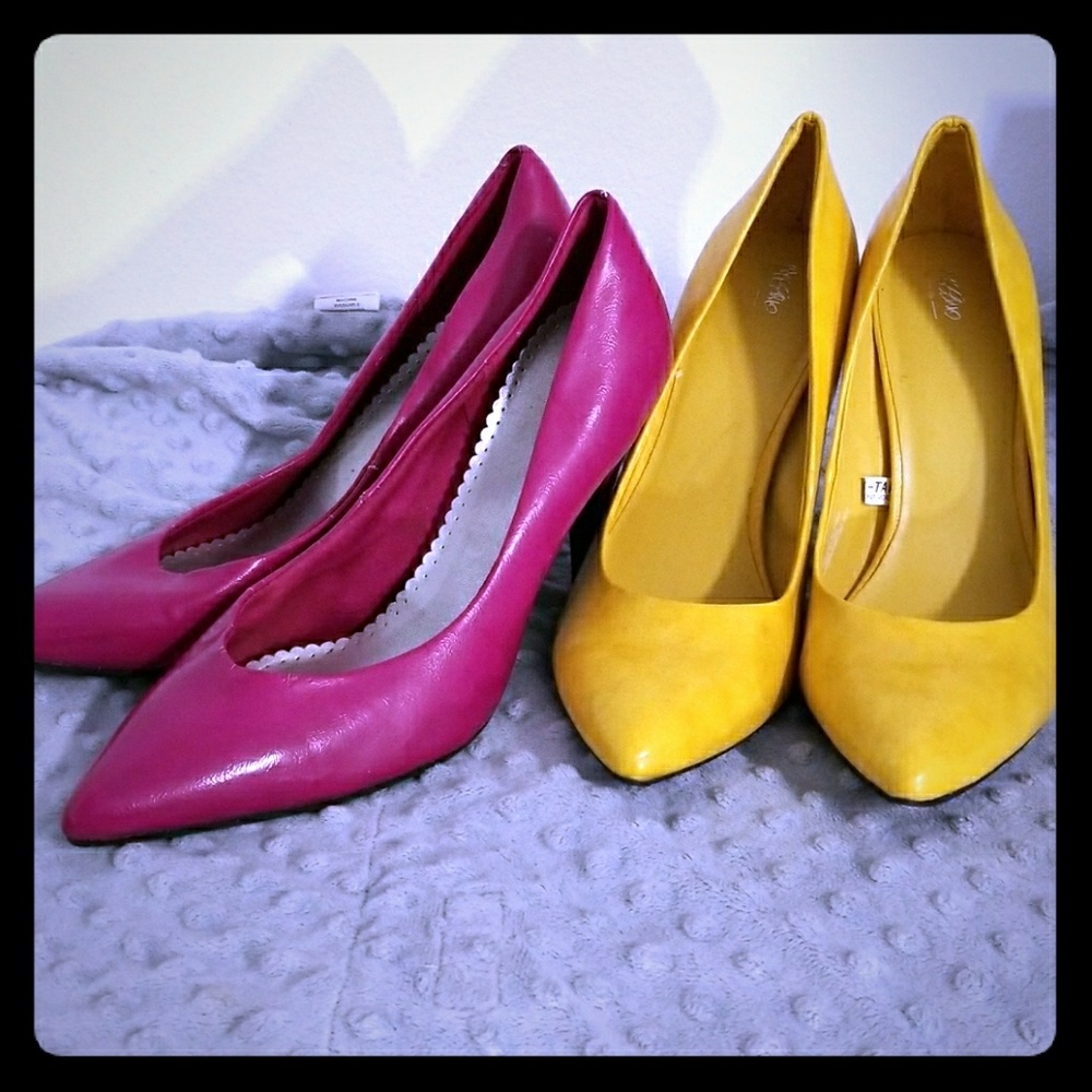 Fioni and Mossimo Size 9.5 Heels