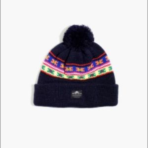 Madewell x Penfield Neon Patterned Beanie