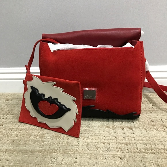 3.1 Phillip Lim Ames Patchwork Flap Suede Crossbdy - Picture 2 of 8