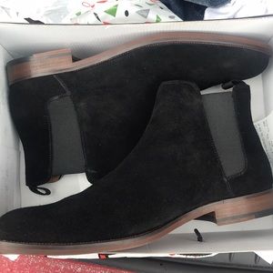 ALDO Chelsea Boots Sued Blk Sz.10