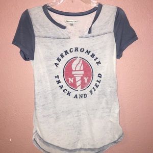 Blue Abercrombie & Fitch T-Shirt