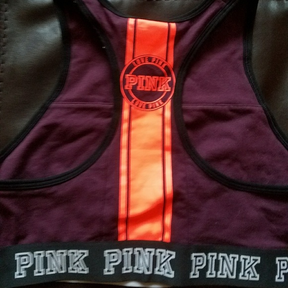 Pink sports bra...Brand New!! - Picture 3 of 3