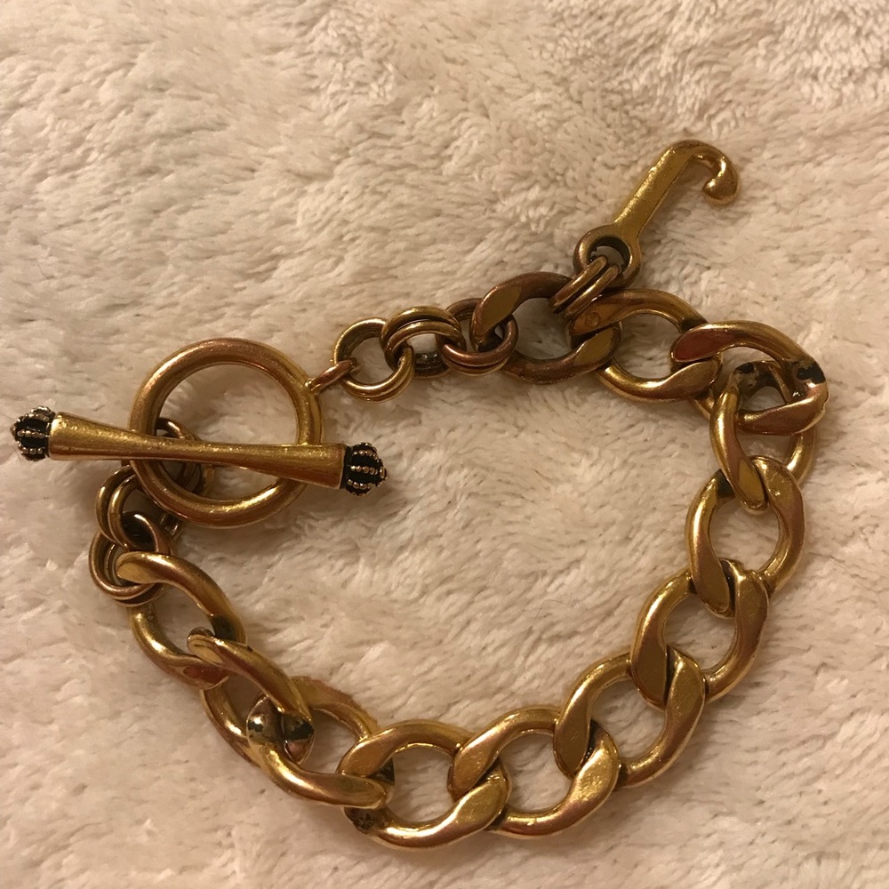 Gold juicy couture bracelet